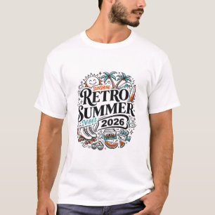 Sonnenlicht Retro Sommer Stimmung Jahr Zwanzig Zwa T-Shirt