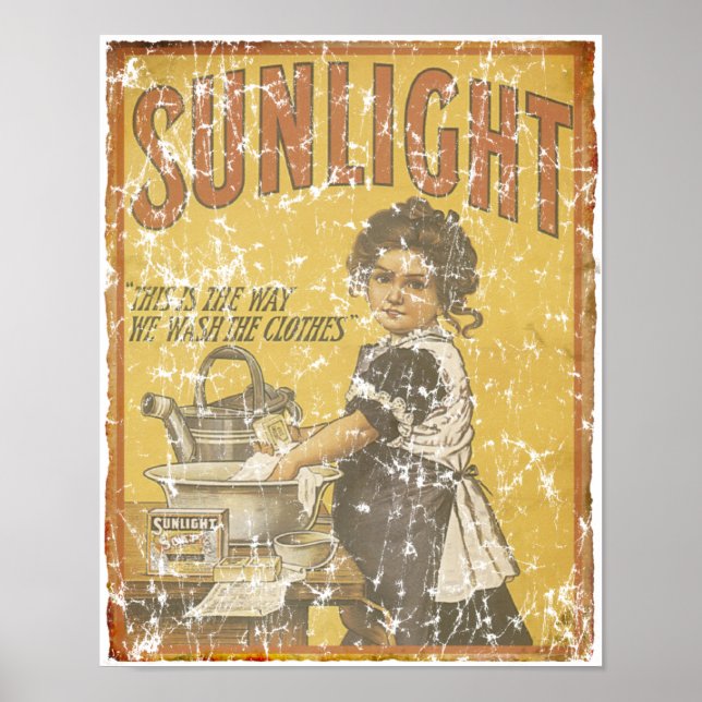 Sonnenlicht Seife - 1873 - Not leidend Poster (Vorne)