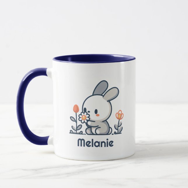 Sonnenlicht und Blume, individuell anpassbare Tass Tasse (Links)