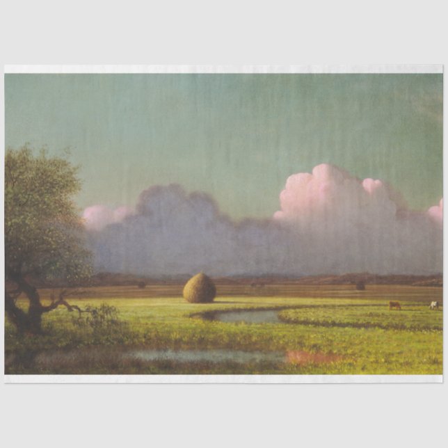 Sonnenlicht und Schatten Seidenpapier (Vorderseite)