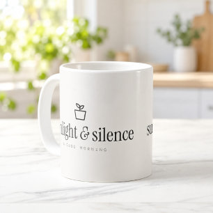 Sonnenlicht und Stille Guten Morgen Minimalistisch Kaffeetasse