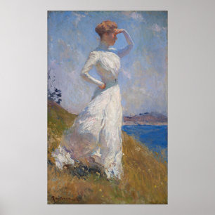 Sonnenlicht von Frank Weston Benson Poster