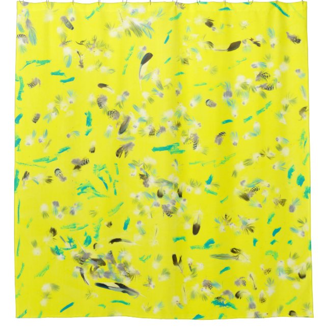 Sonnenlichtduschvorhang Duschvorhang (Vorderseite)