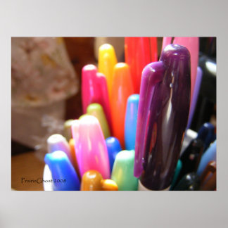 Sonnenlichtmarkierungen Poster