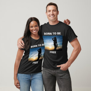 SONNENMÄDCHEN-SILHOUETTE T-Shirt