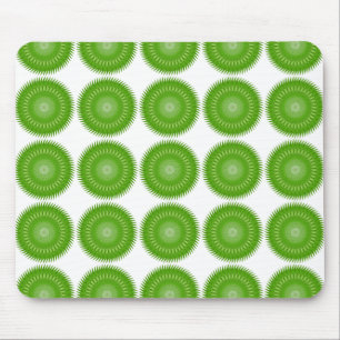 Sonnenmandala grün mousepad