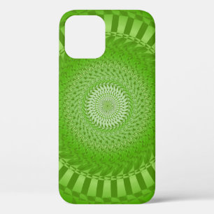 Sonnenmandala grüner Case-Mate iPhone Case