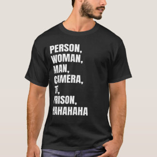 Sonnenmann, Frau, Mann, Kamera, Fernsehen, Gefängn T-Shirt