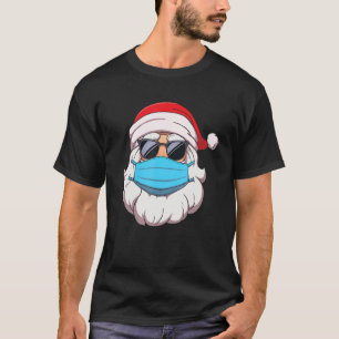Sonnenmaske und Sonnenbrille Quarantänemänner T-Shirt