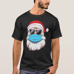 Sonnenmaske und Sonnenbrille Quarantänemänner T-Shirt