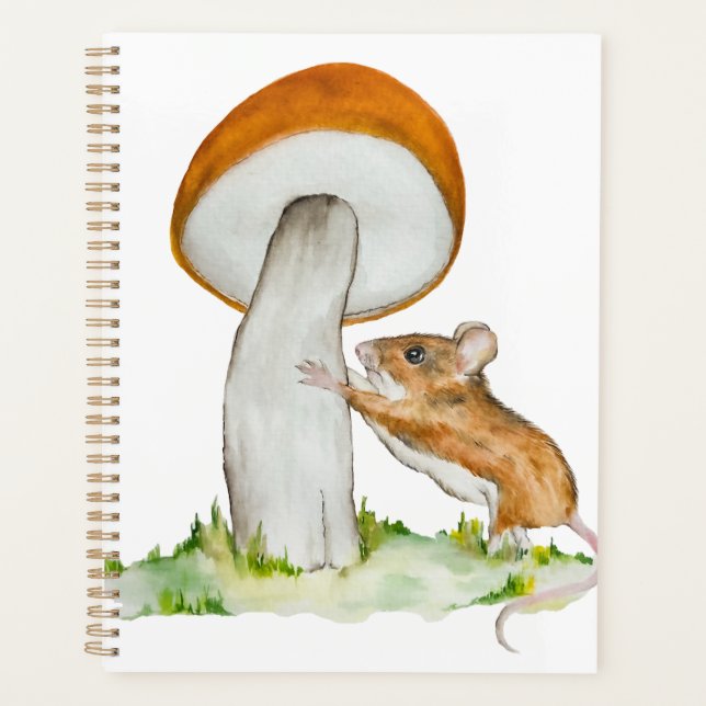 Sonnenmaus mit wildem Pilz Planer (Vorderseite)