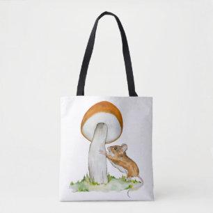 Sonnenmaus mit wildem Pilz Tasche