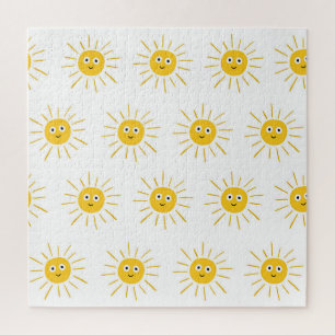 Sonnenmotive: Vintag skizzenhaft nahtlos.
