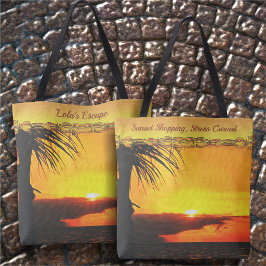 Sonnennuntergang Einkaufen 2441 Tasche