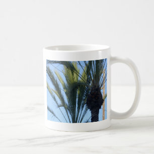 Sonnenpalmen Bäume California Urlaub Kaffeetasse