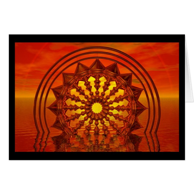 Sonnenrad (Vorderseite (Horizontal))