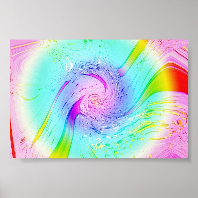 Sonnenregenbogen Poster (Vorne)