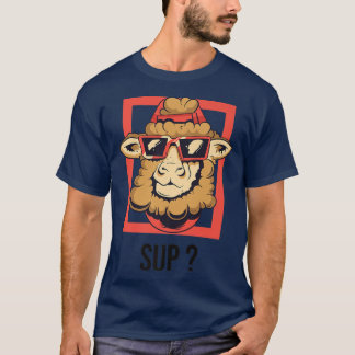 Sonnenschaf mit Sonnenbrille Farm Bauer Liebe Sie T-Shirt