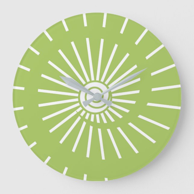 Sonnenschein 13 große wanduhr (Vorderseite)