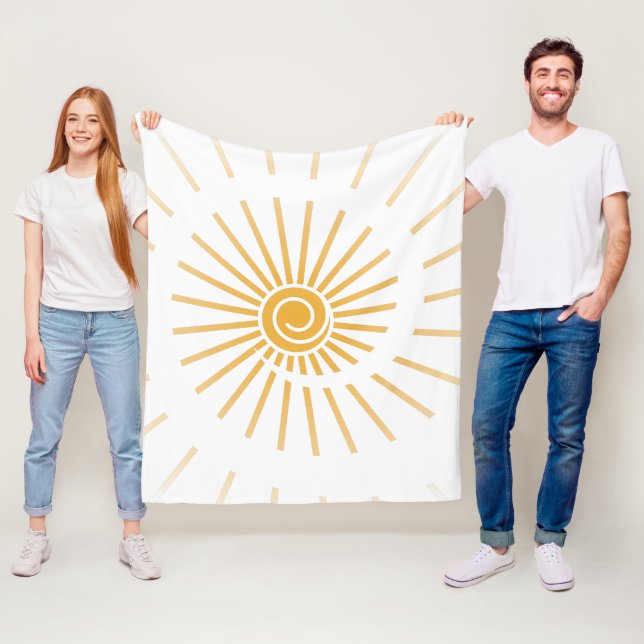 Sonnenschein 1 fleecedecke (Beispiel)