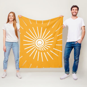 Sonnenschein 2 fleecedecke