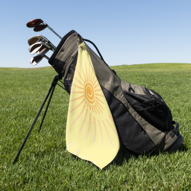 Sonnenschein 3 golfhandtuch (Gras)