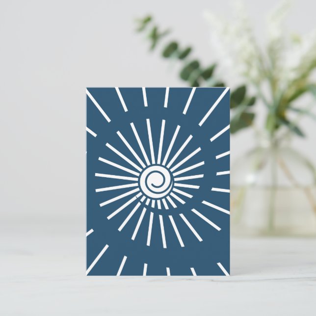 Sonnenschein 8 postkarte (Stehend Vorderseite)