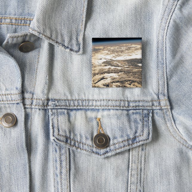 Sonnenschein abseits des Atlantiks Button (Beispiel)