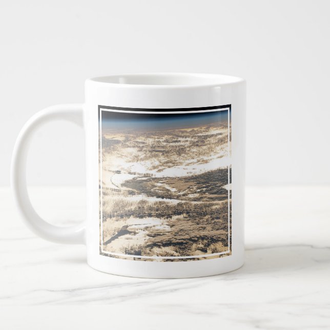 Sonnenschein abseits des Atlantiks Jumbo-Tasse (Links)