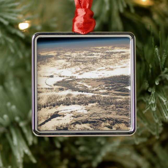 Sonnenschein abseits des Atlantiks Ornament Aus Metall (Baum)