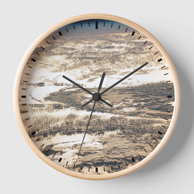 Sonnenschein abseits des Atlantiks Uhr (Vorderseite)