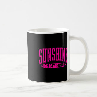 Sonnenschein Auf Meinem Geist Hawaii Strand Sommer Kaffeetasse