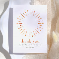Sonnenschein-Baby-Party-Dankeschön-Geschenk