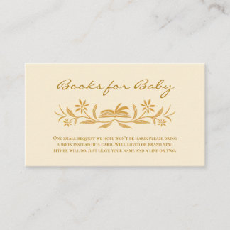 Sonnenschein Babyduschbücher für Babybettkarte Begleitkarte