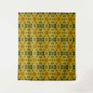 Sonnenschein Blume Burst Golden Wandteppich
