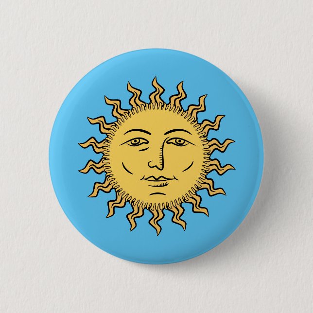 Sonnenschein Button (Vorderseite)