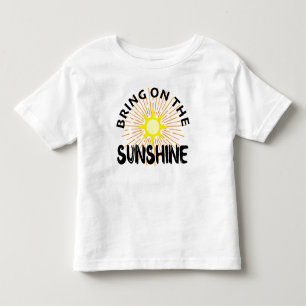 Sonnenschein-Design einführen - Kleinkind Fine Jer T-shirt