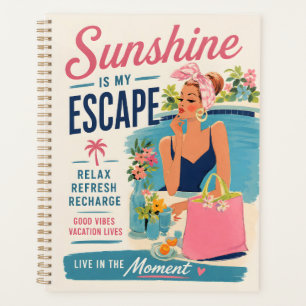Sonnenschein Flucht Poolposter Planer