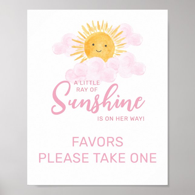 Sonnenschein Gefallen Schild (Vorne)