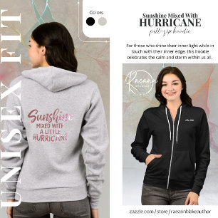 Sonnenschein gemischt mit einem kleinen Hurrikan H Hoodie
