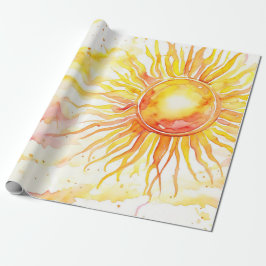 Sonnenschein Geschenkpapier