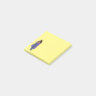 Sonnenschein-Glorie - Handmade Black Digital Art Post-it Klebezettel
