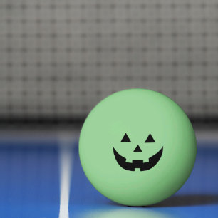 Sonnenschein im dunklen Kürbislaterne Halloween Tischtennisball
