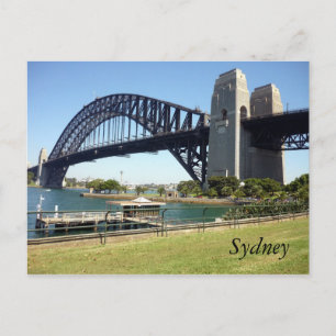 Sonnenschein im Hafen von Sydney Postkarte
