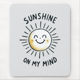 Sonnenschein im Kopf Mousepad