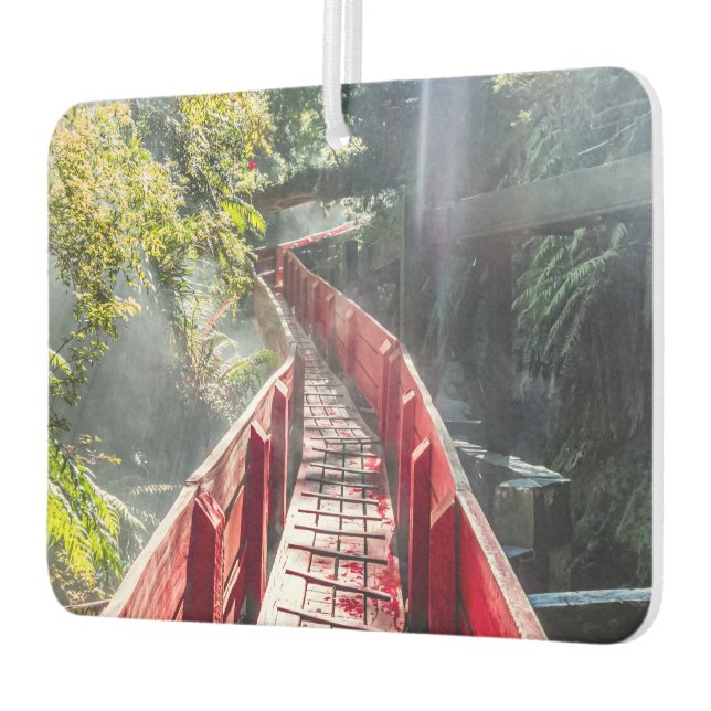 Sonnenschein in den Termas Geometrien, Conaripe, C Autolufterfrischer (Links)