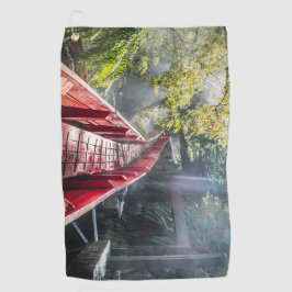 Sonnenschein in den Termas Geometrien, Conaripe, C Golfhandtuch