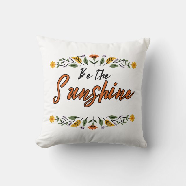 Sonnenschein Kissen (Vorderseite)