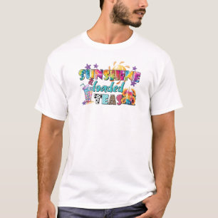 Sonnenschein & Loaded Teas Farbige Sommer Stimmung T-Shirt