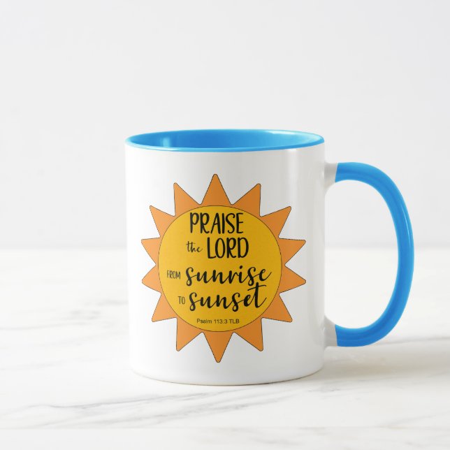 Sonnenschein Lobet den Herrn Tasse (Rechts)